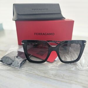 Ferragamo Women’s Black Sunglasses